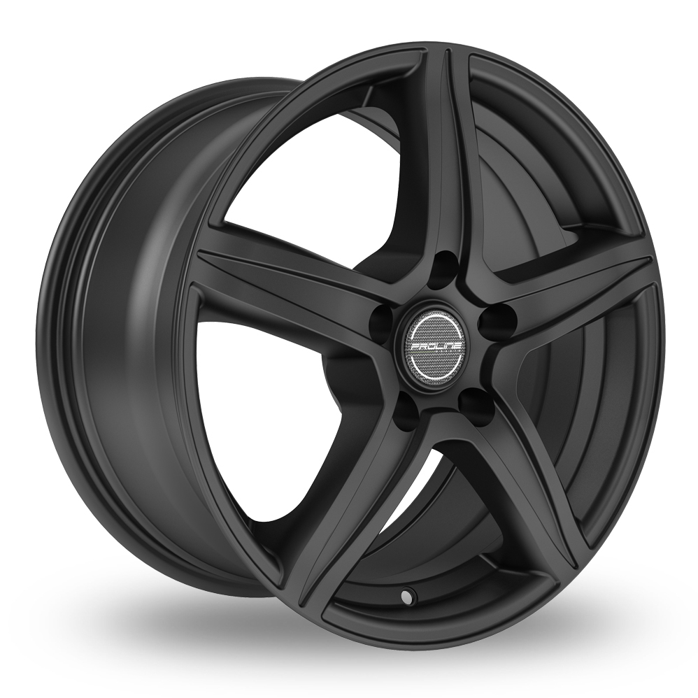 16 Inch Proline CX200 Black Matt Alloy Wheels