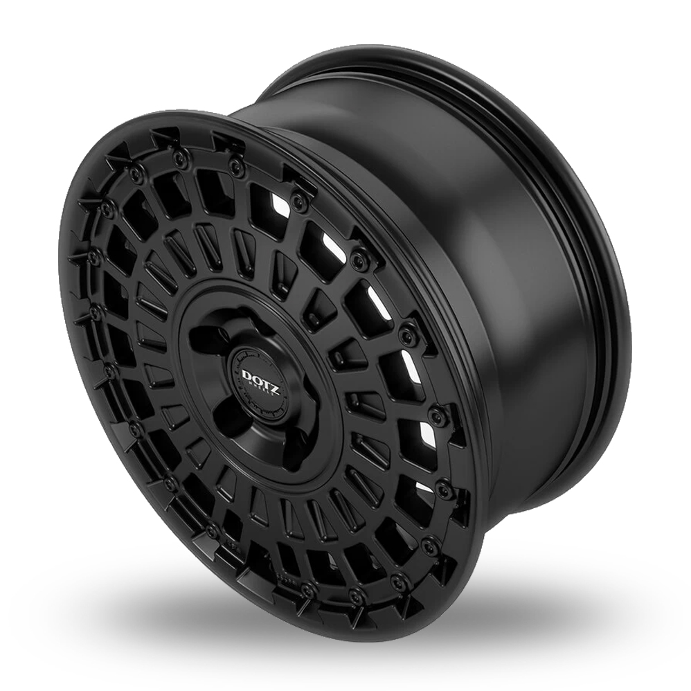 17" Dotz Talara Matt Black Alloy Wheels