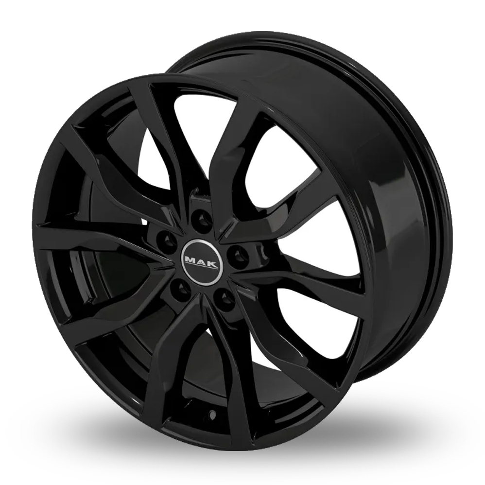 21" MAK Highlands Gloss Black Alloy Wheels