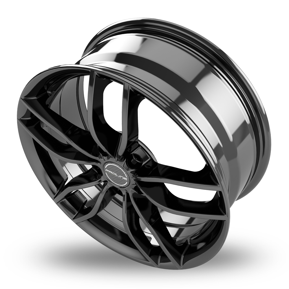 16" Proline ZX100 Gloss Black Alloy Wheels