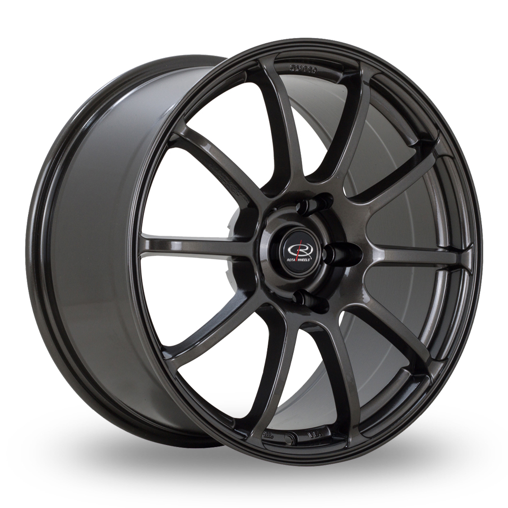 Rota FORCE2 Gunmetal Alloy Wheels