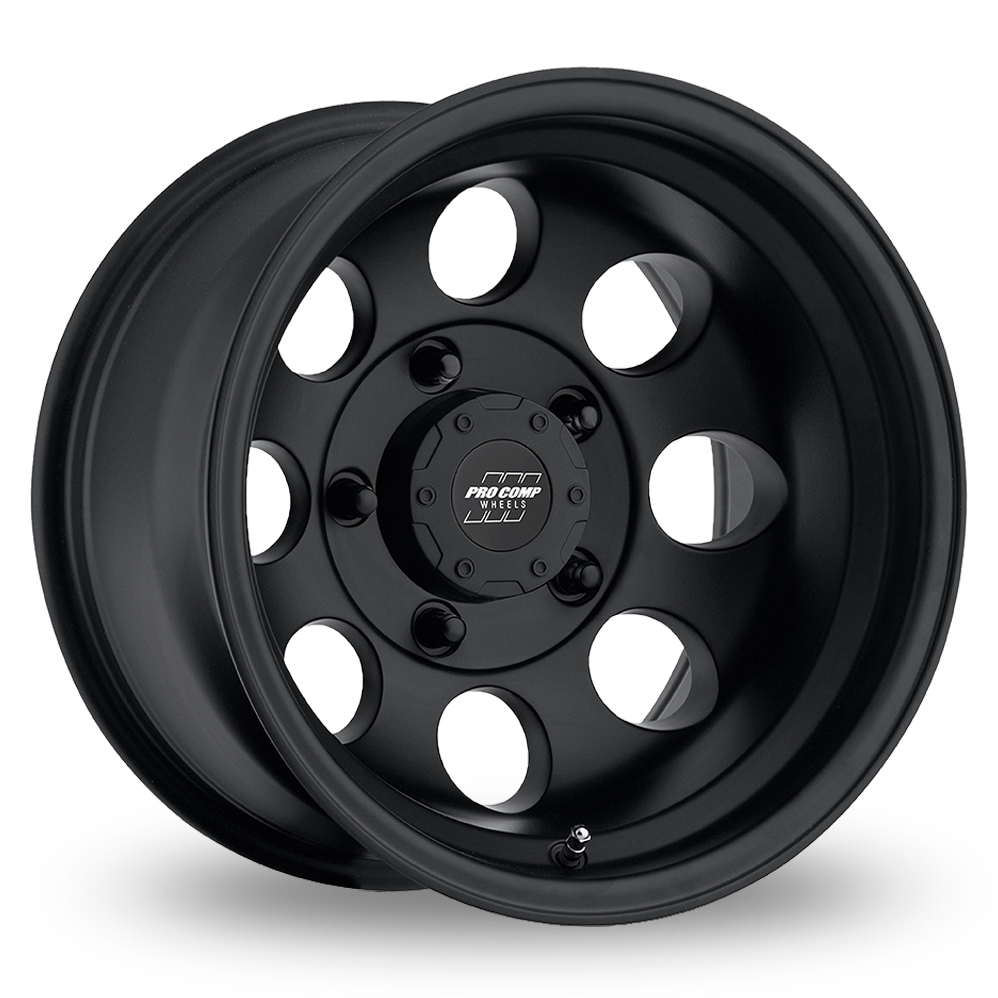 Pro Comp Alloys PA69 Vintage (USA Warehouse) Flat Black Alloy Wheels