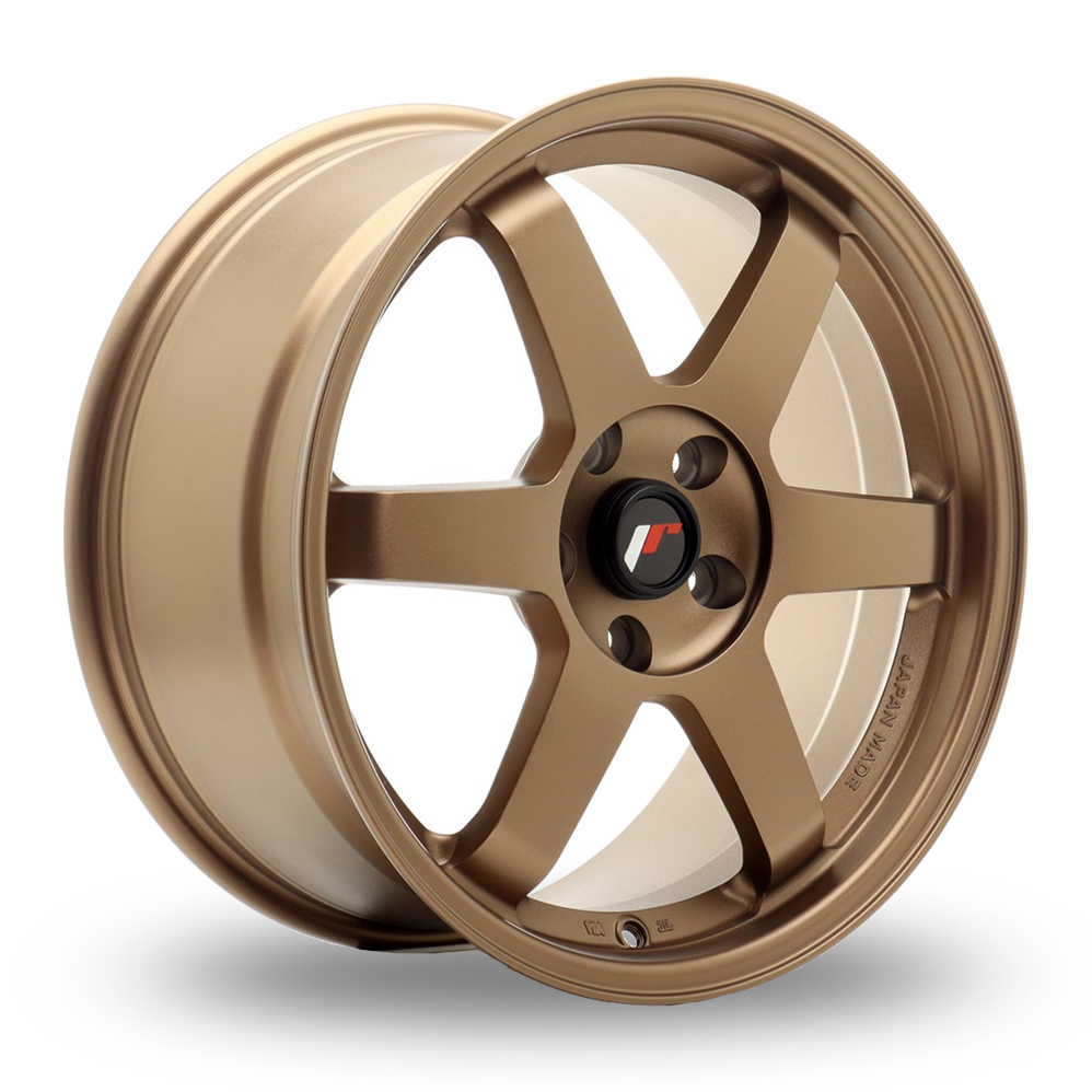 Japan Racing JR3 (8.5x18) Dark Anodized Bronze Alloy Wheels