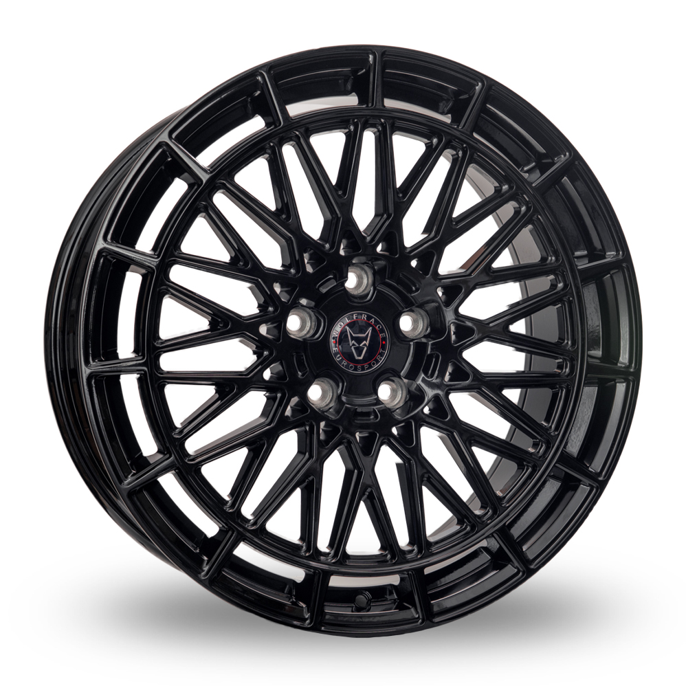 Wolfrace Eurosport Road Edition Venom Gloss Black Alloy Wheels
