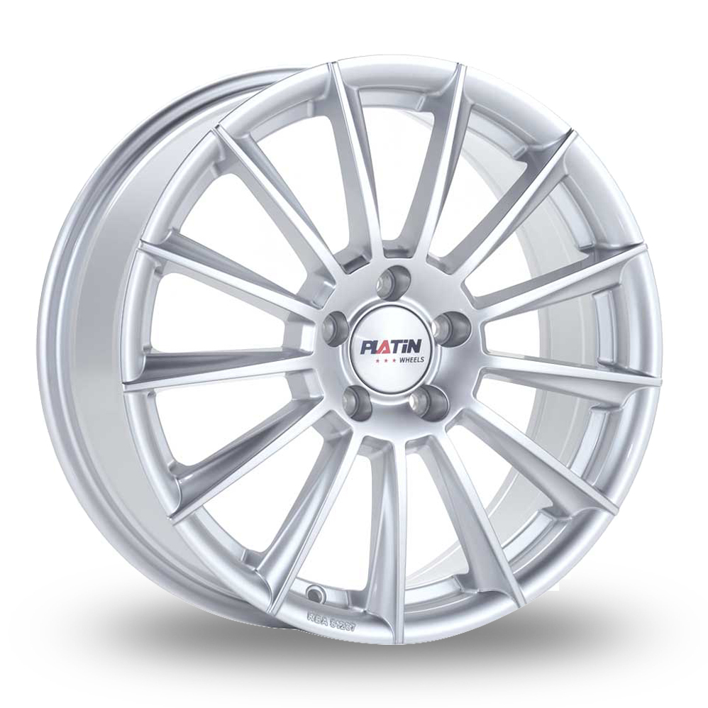 Platin P 74 Silver Alloy Wheels