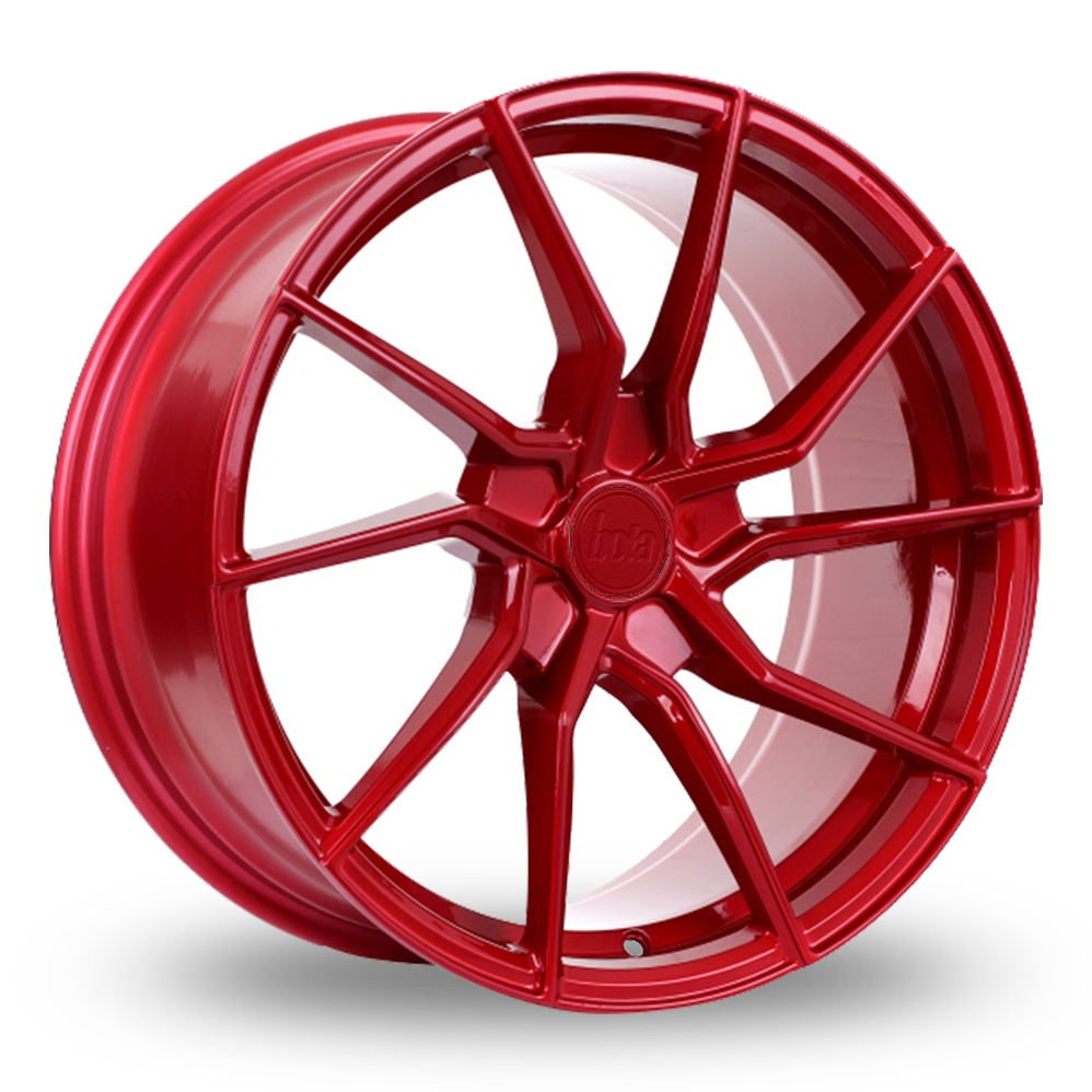 Bola B25 Candy Red Alloy Wheels