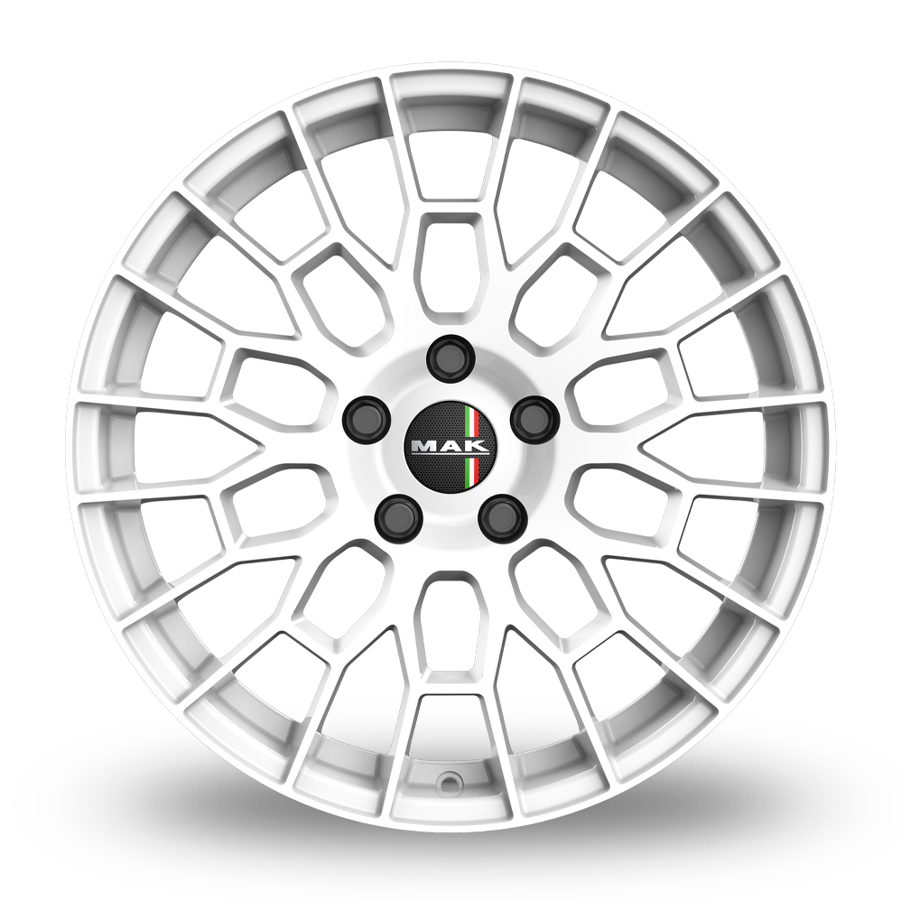 18" MAK APX Gloss White Alloy Wheels