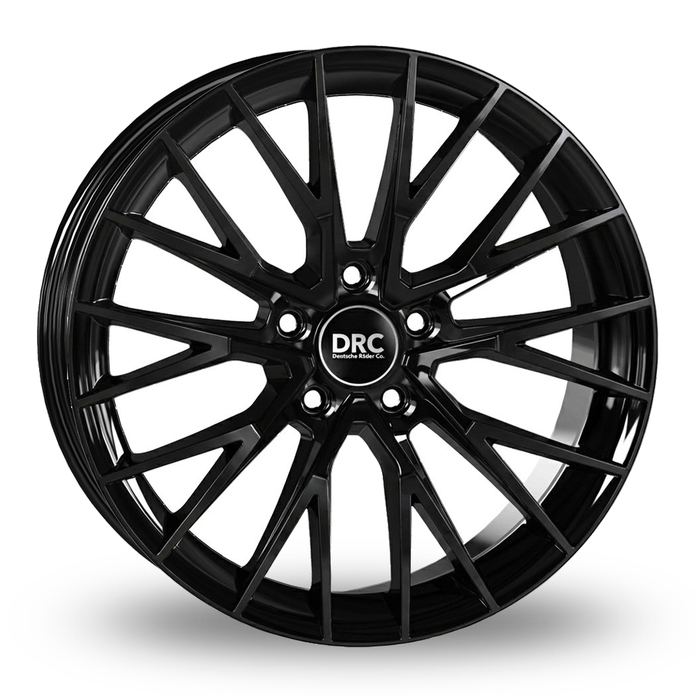 DRC Cyclone Gloss Black Alloy Wheels
