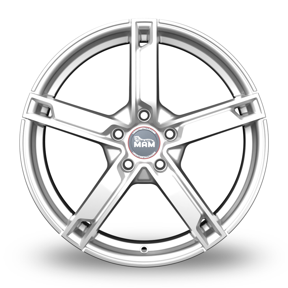 16" MAM W4 Silver Alloy Wheels