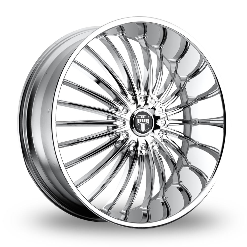 DUB R140 RSE (USA Warehouse) Chrome Plated Alloy Wheels