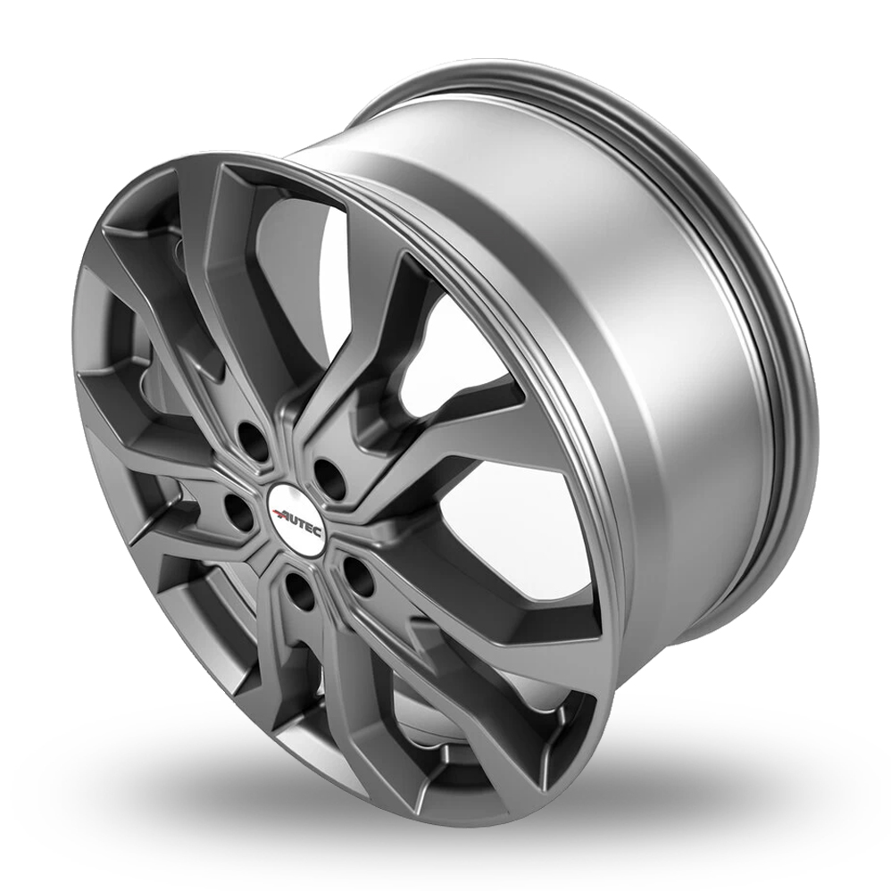 16" Autec Kiso Titan Silver Alloy Wheels