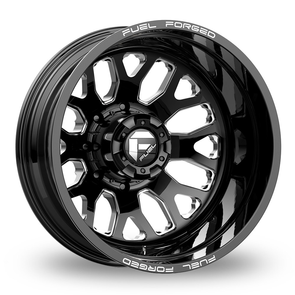 Fuel Off-Road FF19 Gloss Black Milled Alloy Wheels