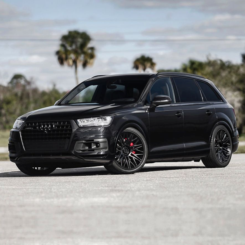 22" Rotiform R164 JDR Matt Black Alloy Wheels