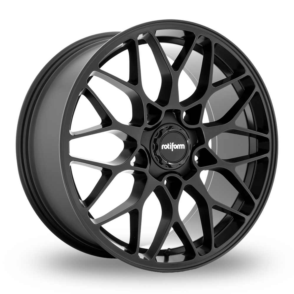 Rotiform R190 SGN (EU Warehouse) Matt Black Alloy Wheels