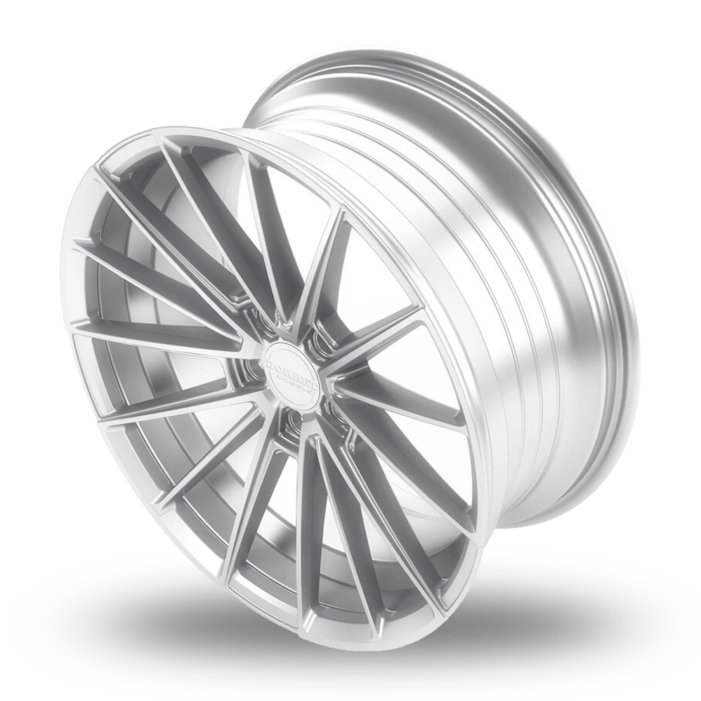 20" Borbet FB2DC Silver Alloy Wheels