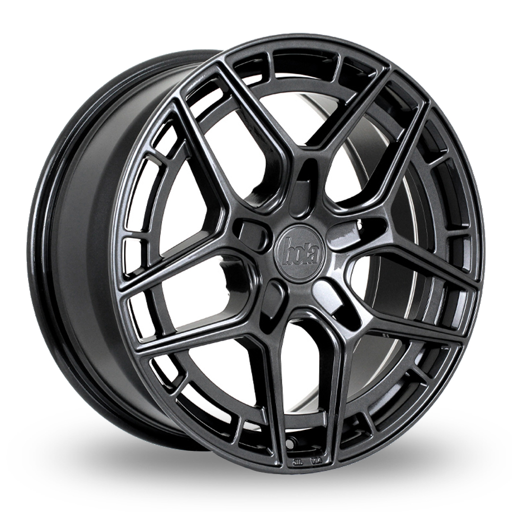 Bola FLQ Gloss Gunmetal Alloy Wheels
