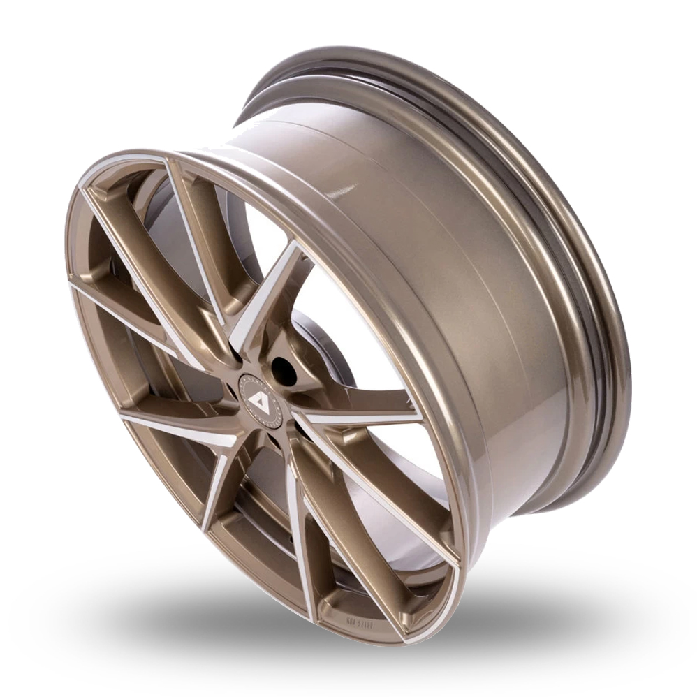 18" Alutec ADX.01 Metallic Bronze Polished Alloy Wheels