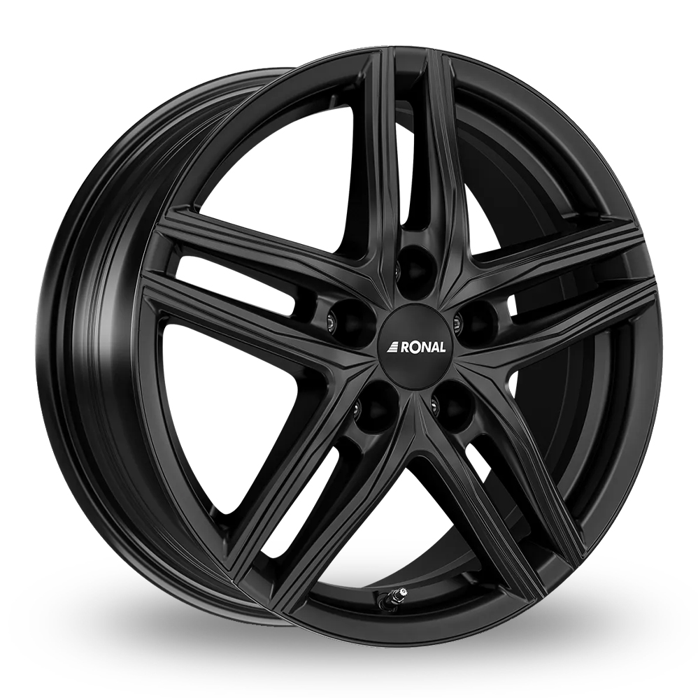 Ronal R65 Matt Black Alloy Wheels