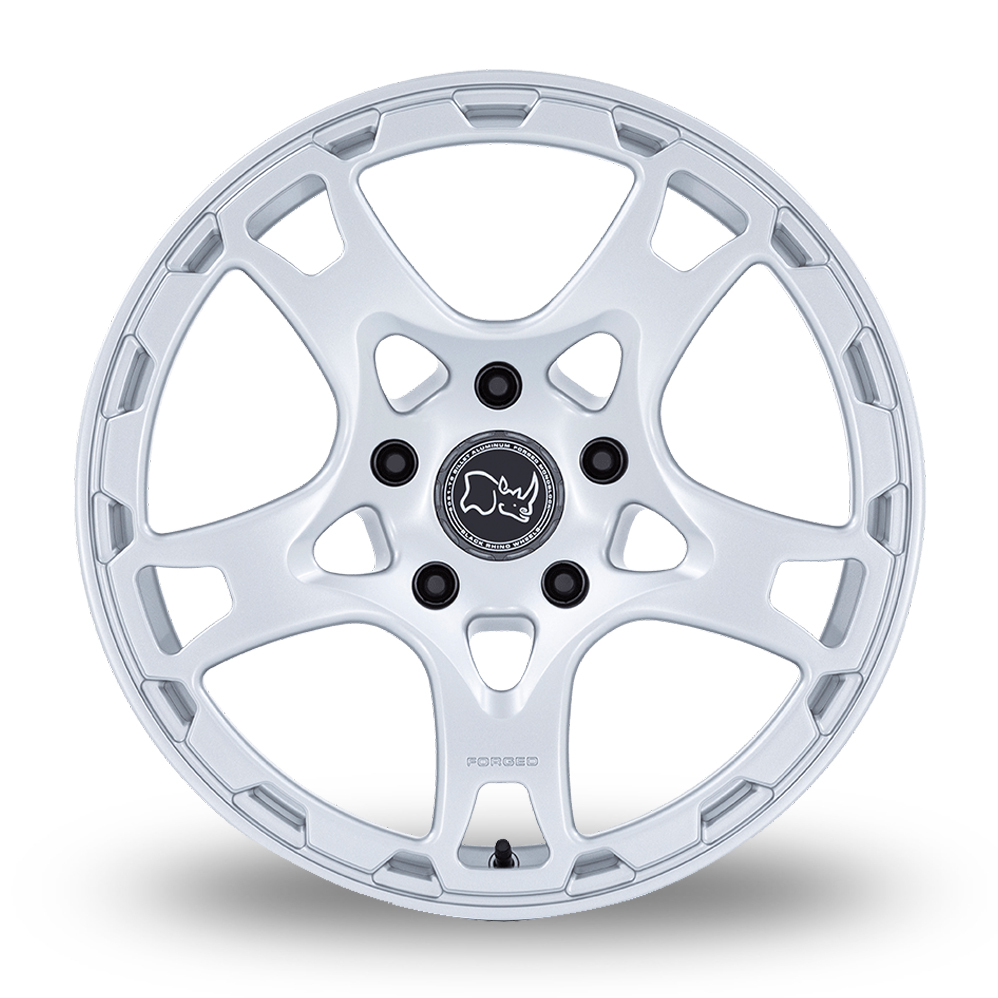18" Black Rhino Klaue (EU Warehouse) Matt Silver Alloy Wheels