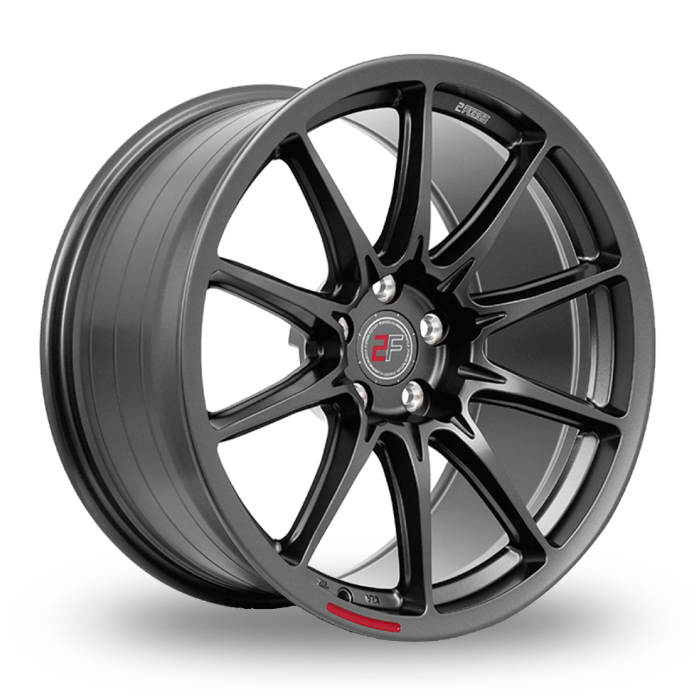 9x20 5x112 ET30-50 2FORGE ZF8 (Matt Gunmetal) (76.0cb) (900kg Load) (10.7kg Weight) (TW) Alloy Wheels