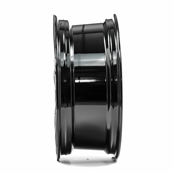 18" 1AV ZX11T Gloss Black Alloy Wheels