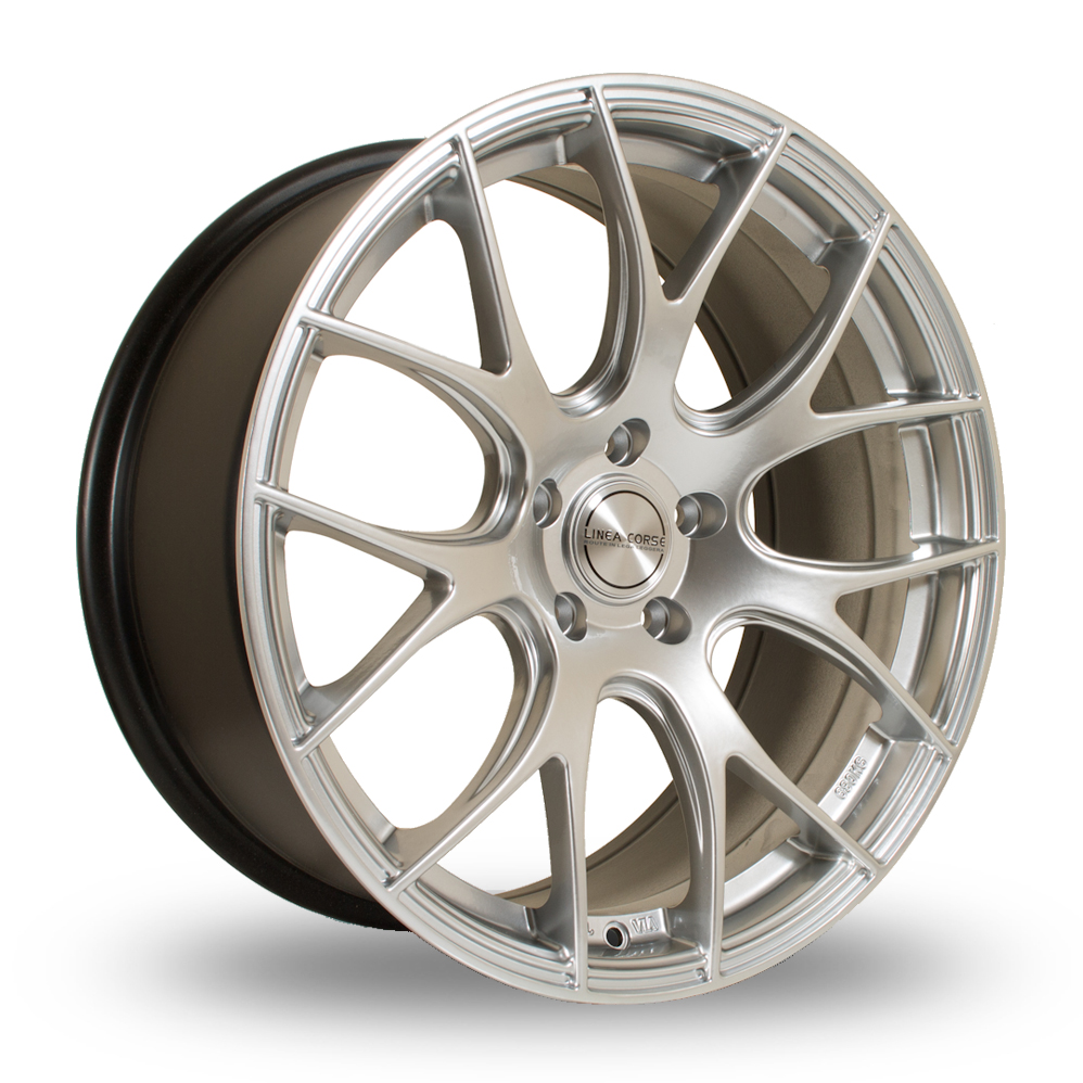 Linea Corse LC818 Hyper Silver Alloy Wheels