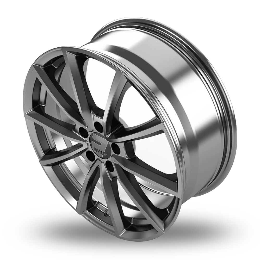 19" 2DRV WH28 Dark Gunmetal Alloy Wheels