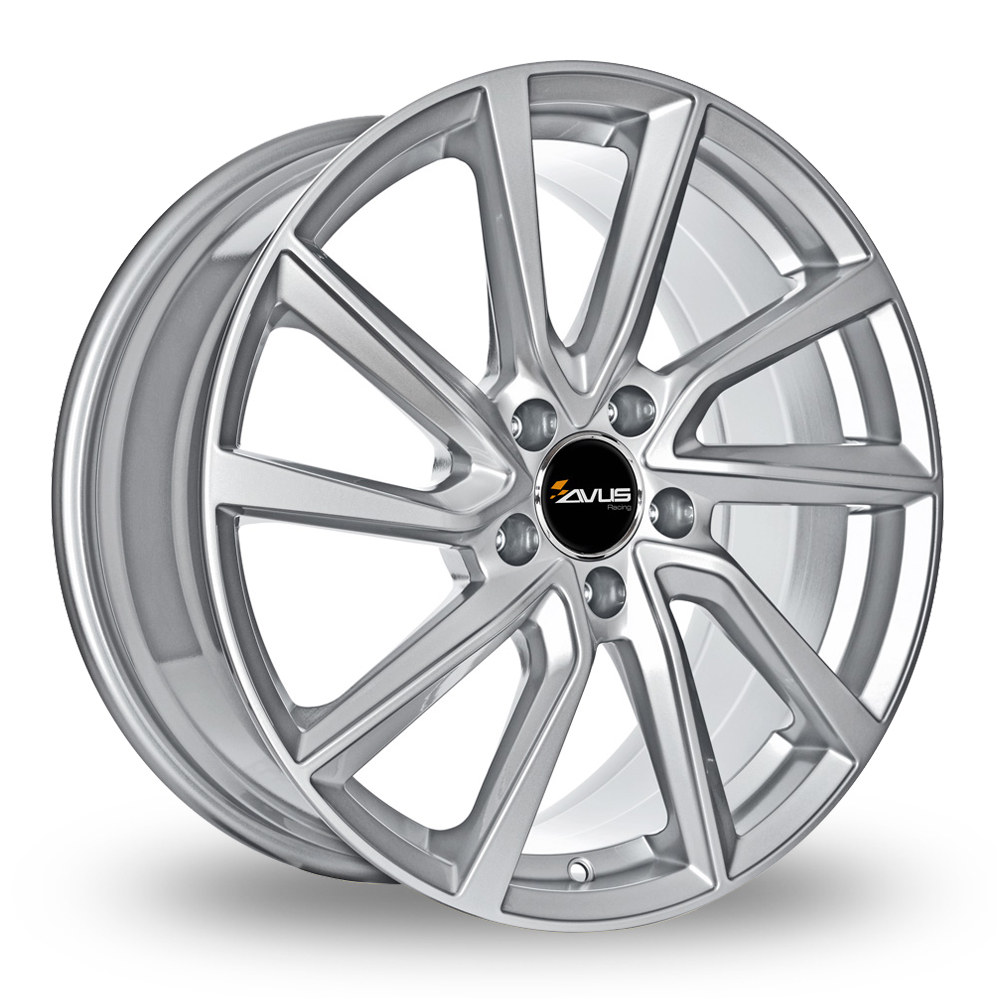 Avus Racing AC-518 RD1 Hyper Silver Alloy Wheels