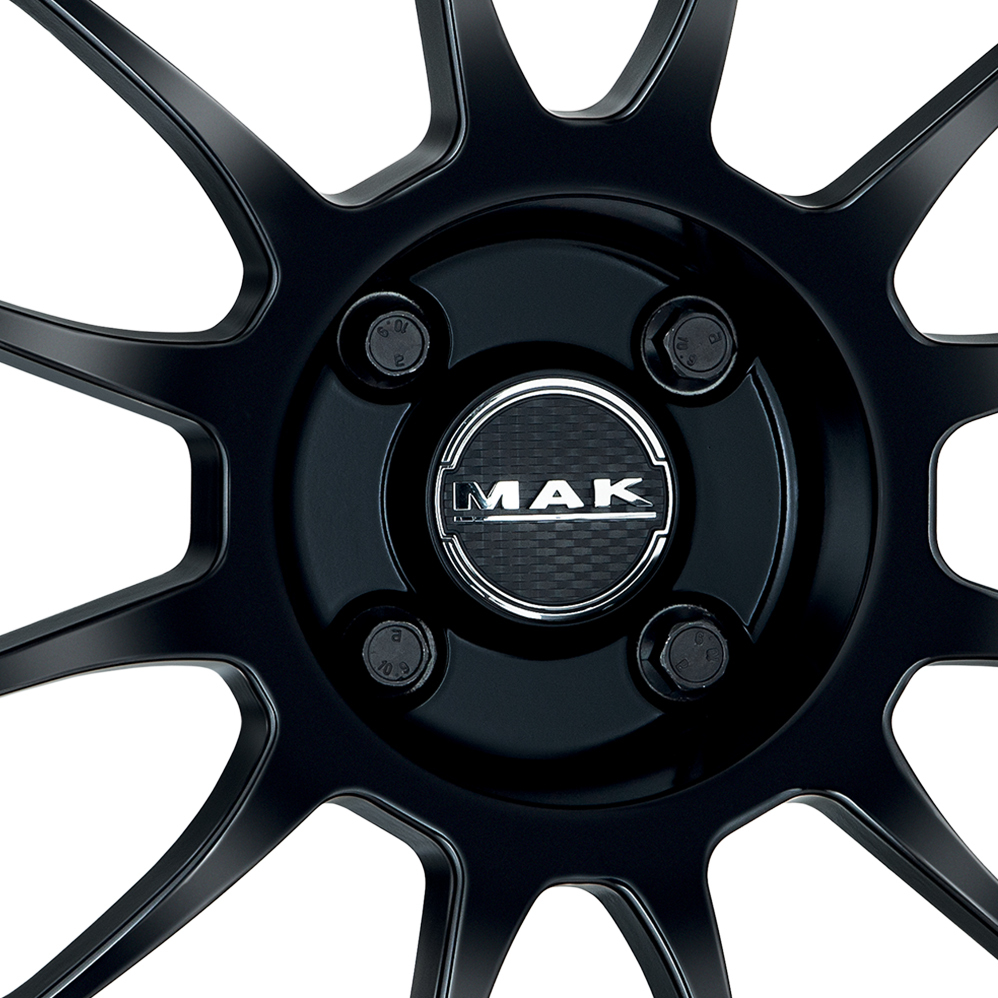 17" MAK XLR Gloss Black Alloy Wheels