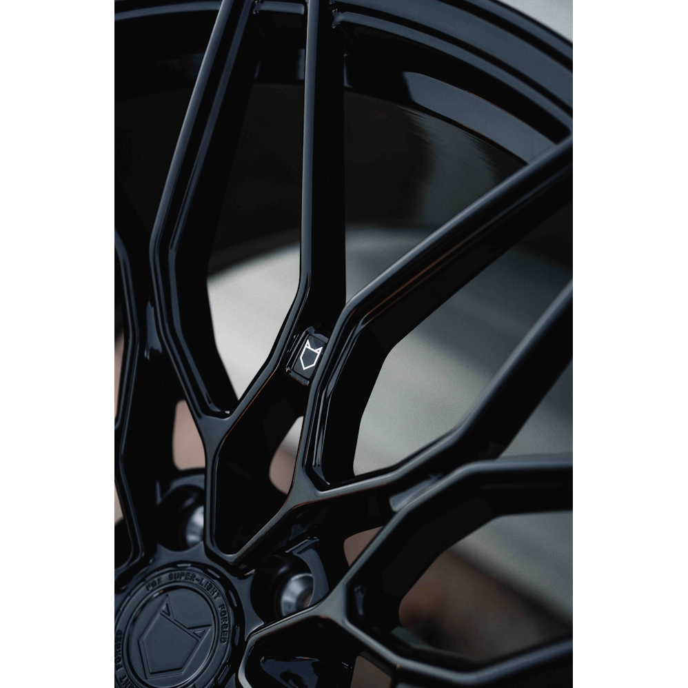 21" Fox Racing FG9 Forged Gloss Black Alloy Wheels