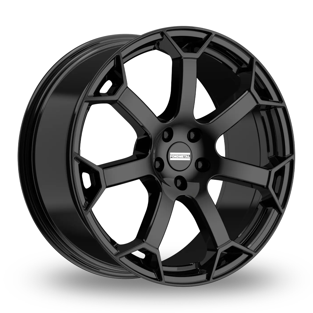 Fondmetal Zephyrus Gloss Black Alloy Wheels