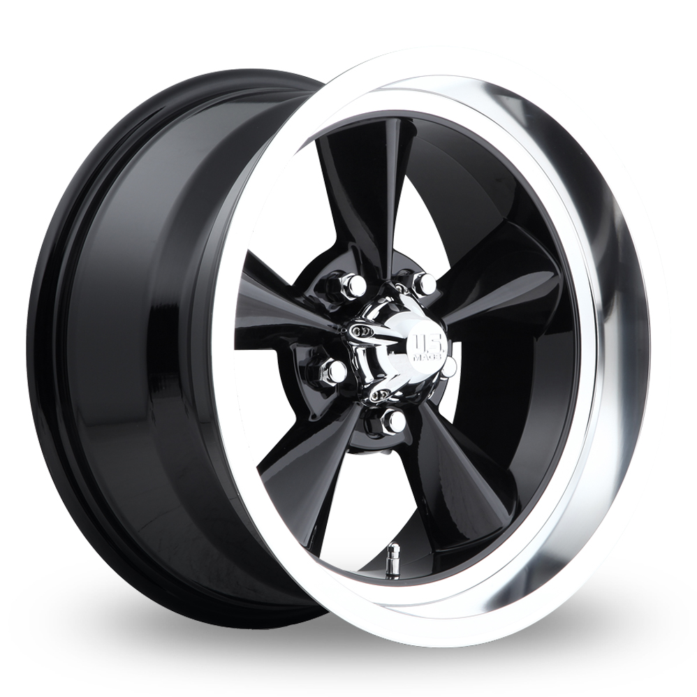 US Mags U107 Standard (EU Warehouse) Gloss Black Alloy Wheels