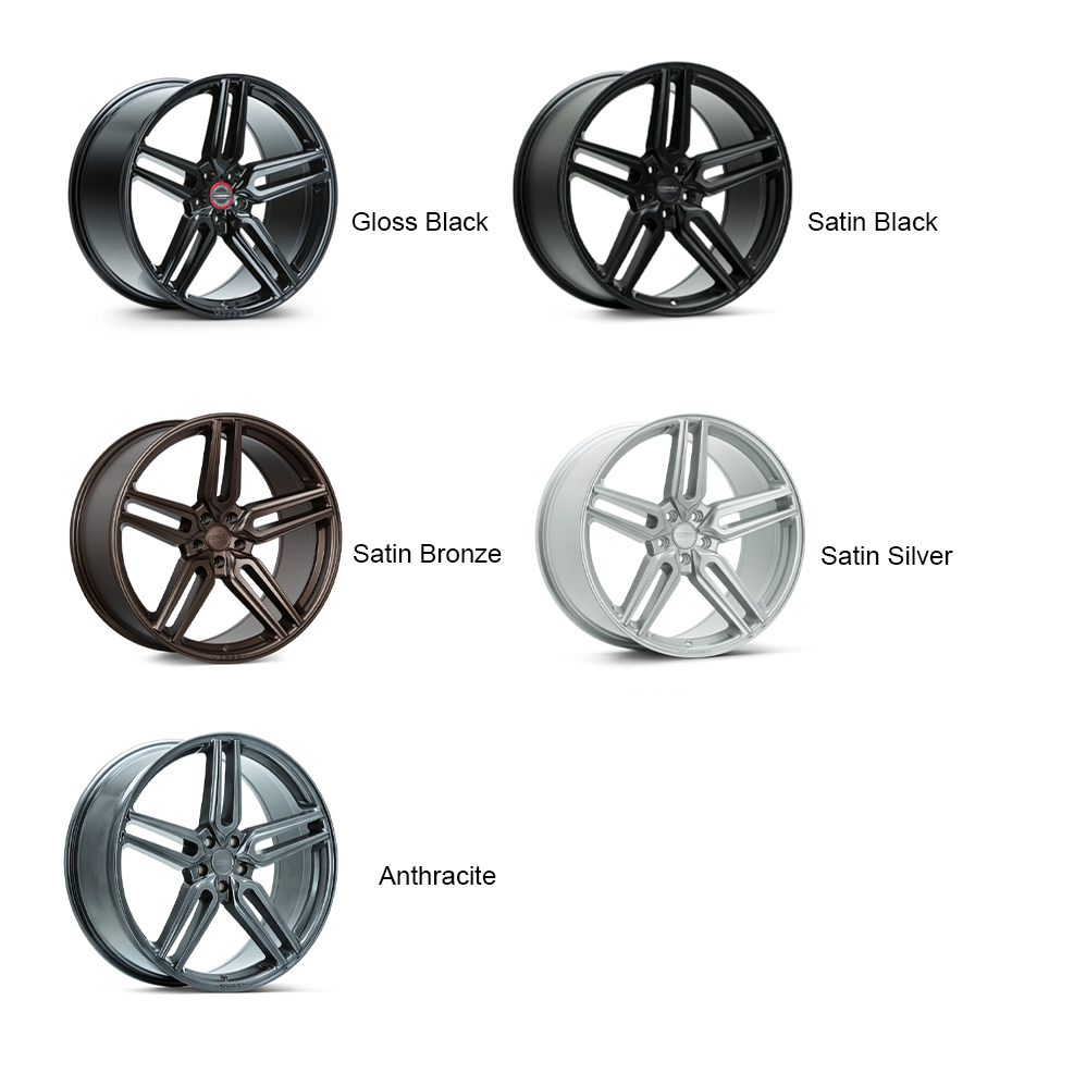 19" Vossen HF-1 (9x19) (Deep Concave) Custom Colour Alloy Wheels