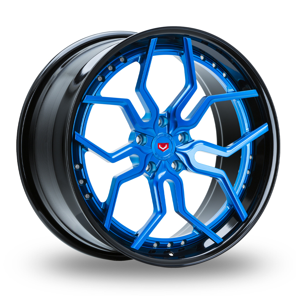 9.5x22 BLANK ET-50 to 100 Vossen Forged HC Series - HC-3 (3-Piece) (Custom made to any colour) Alloy Wheels