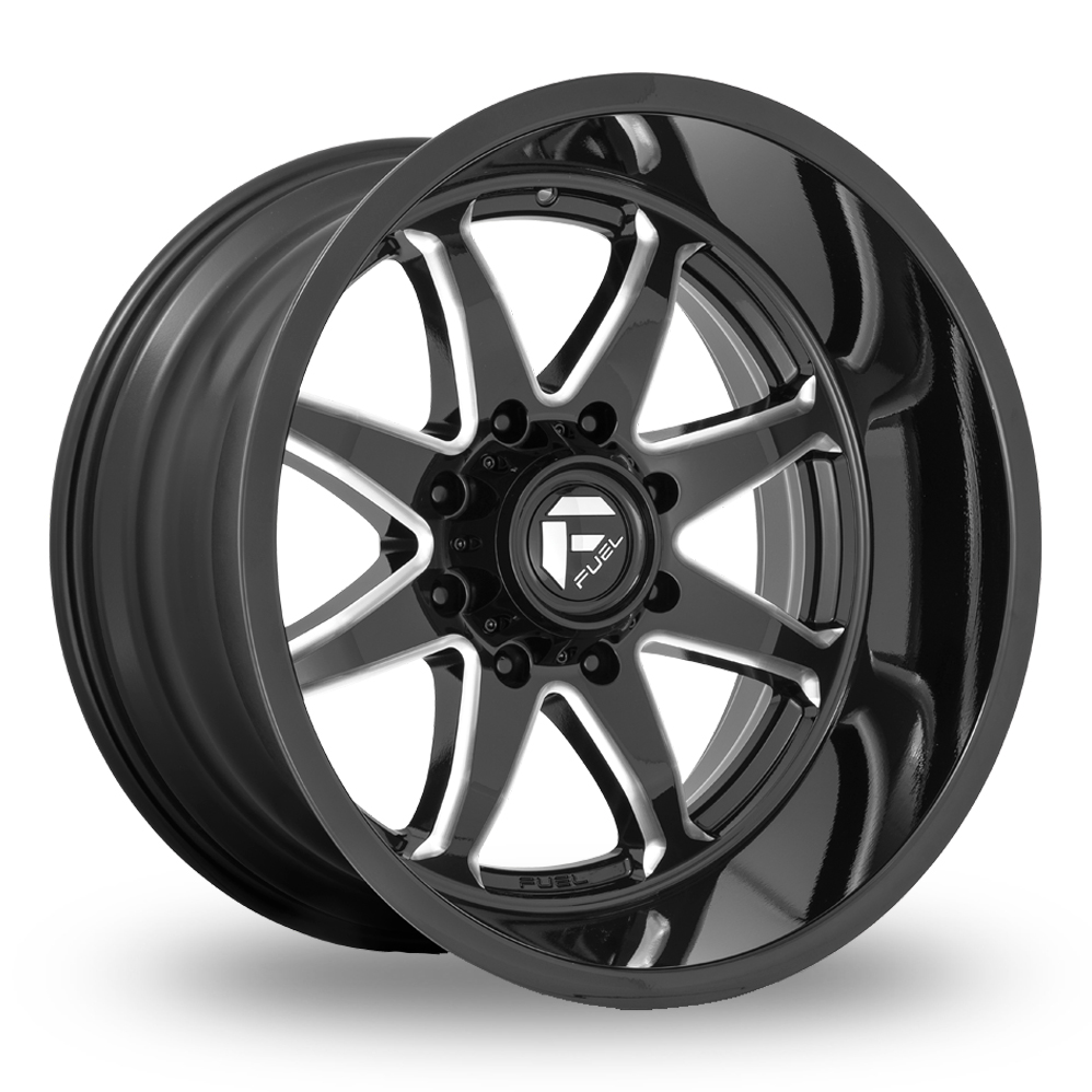 Fuel Off-Road D749 Hammer (USA Warehouse) Gloss Black Milled Alloy Wheels