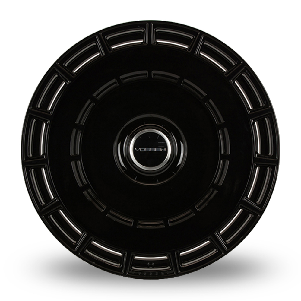 24" Vossen HF-9 (10x24) (Deep Concave) Gloss Black Alloy Wheels