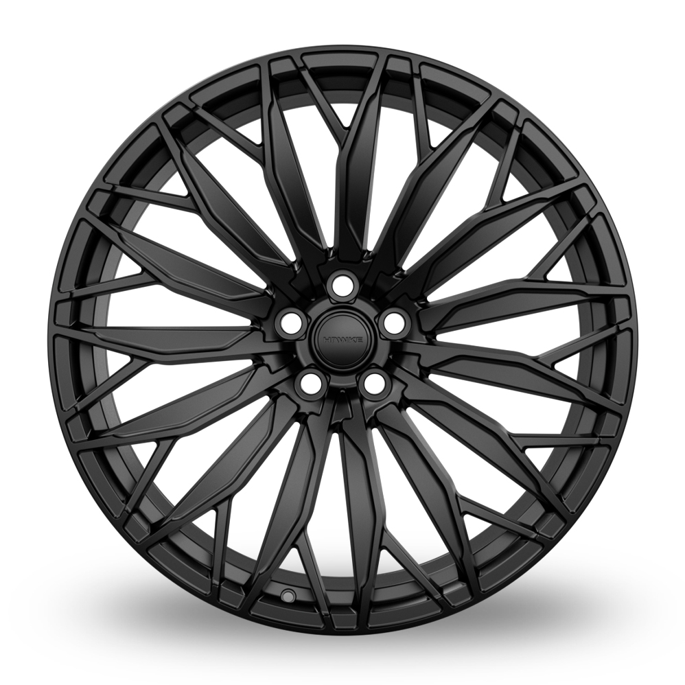 23" Hawke Zenith II Matt Black Alloy Wheels