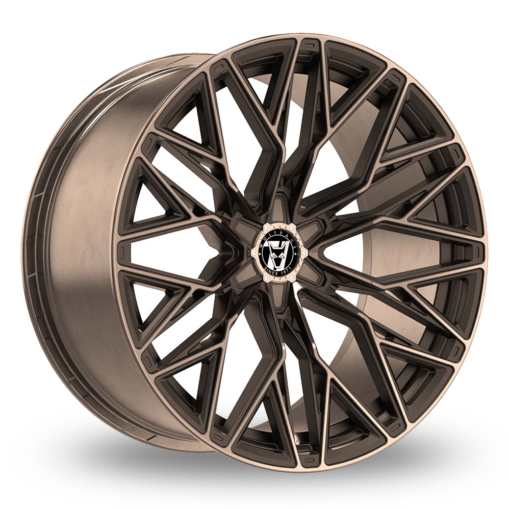 Wolfrace 71 Wolfsburg GT6 Racing Bronze Alloy Wheels
