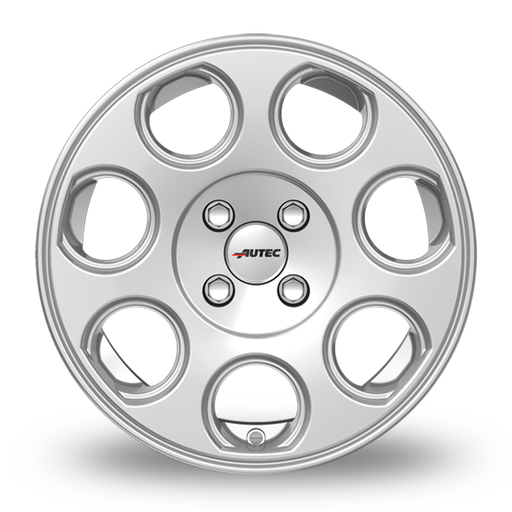 15" Autec Yuna Brilliant Silver Alloy Wheels