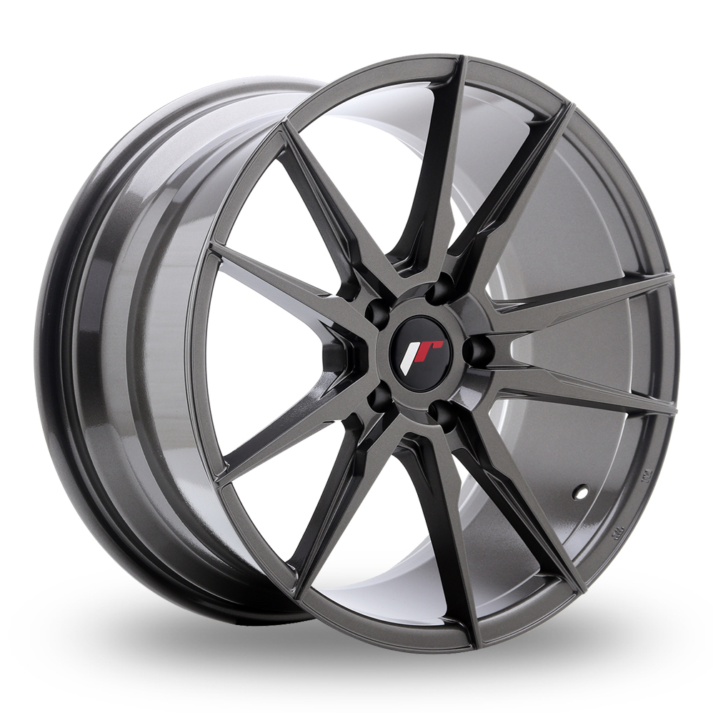 Japan Racing JR21 (8.5x19) Hyper Grey Alloy Wheels