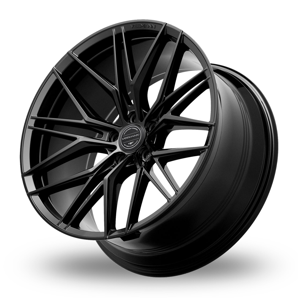 20" VEEMANN MF-Z7 Gloss Black Alloy Wheels