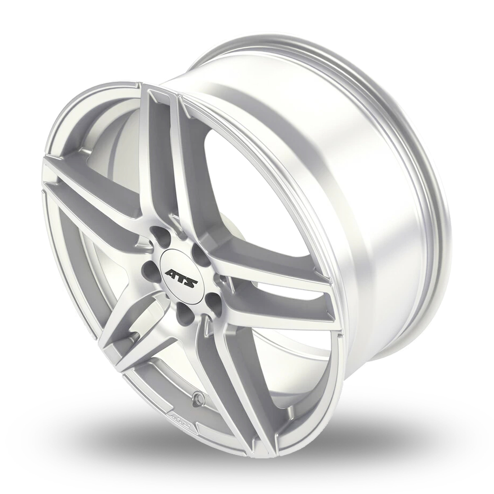 17" ATS Mizar Polar Silver Alloy Wheels
