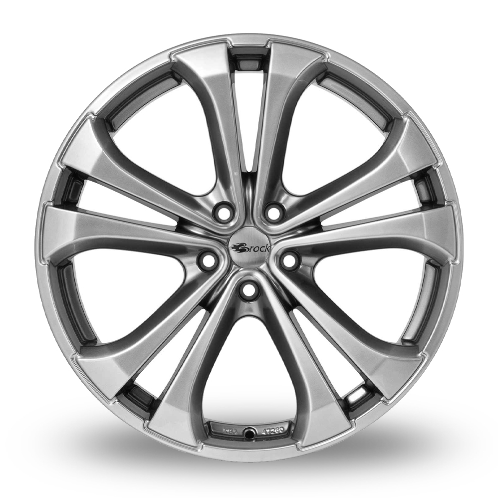 18" RC Design RC17 Chrome Silver Alloy Wheels
