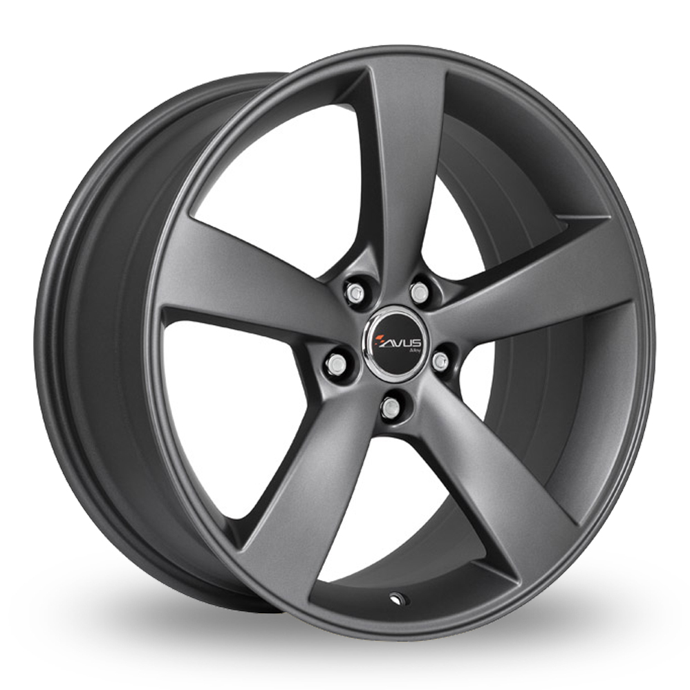 Avus Racing AF10 Matt Anthracite Alloy Wheels