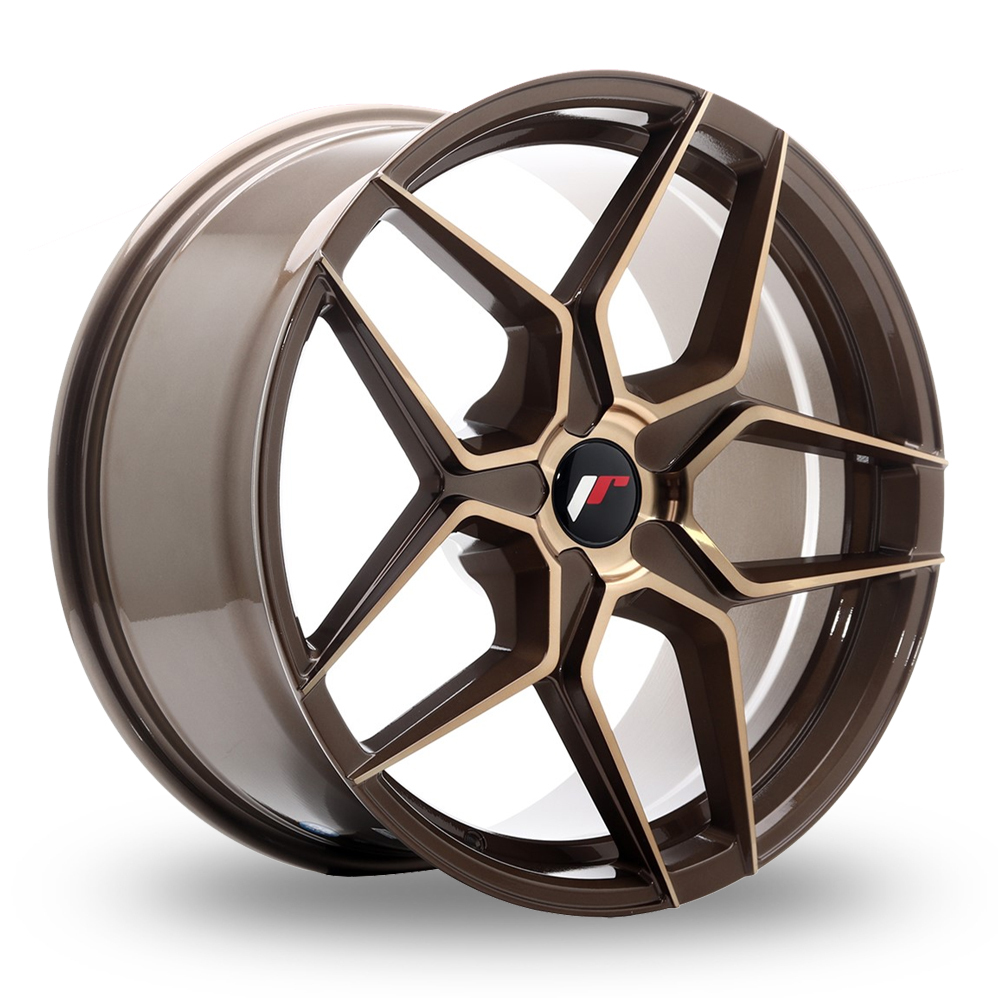 Japan Racing JR34 (8.5x19) (Custom Fitment) Platinum Bronze Alloy Wheels