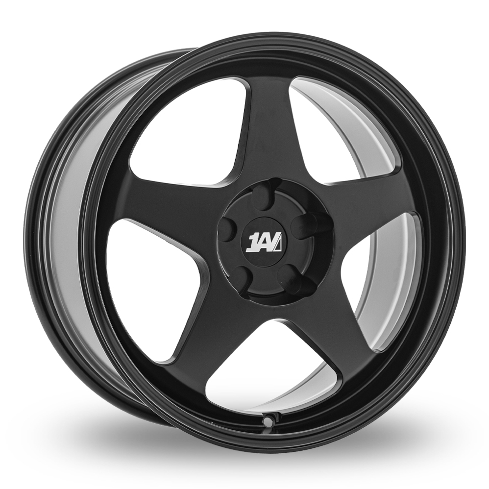 1AV ZX16 Satin Black Alloy Wheels