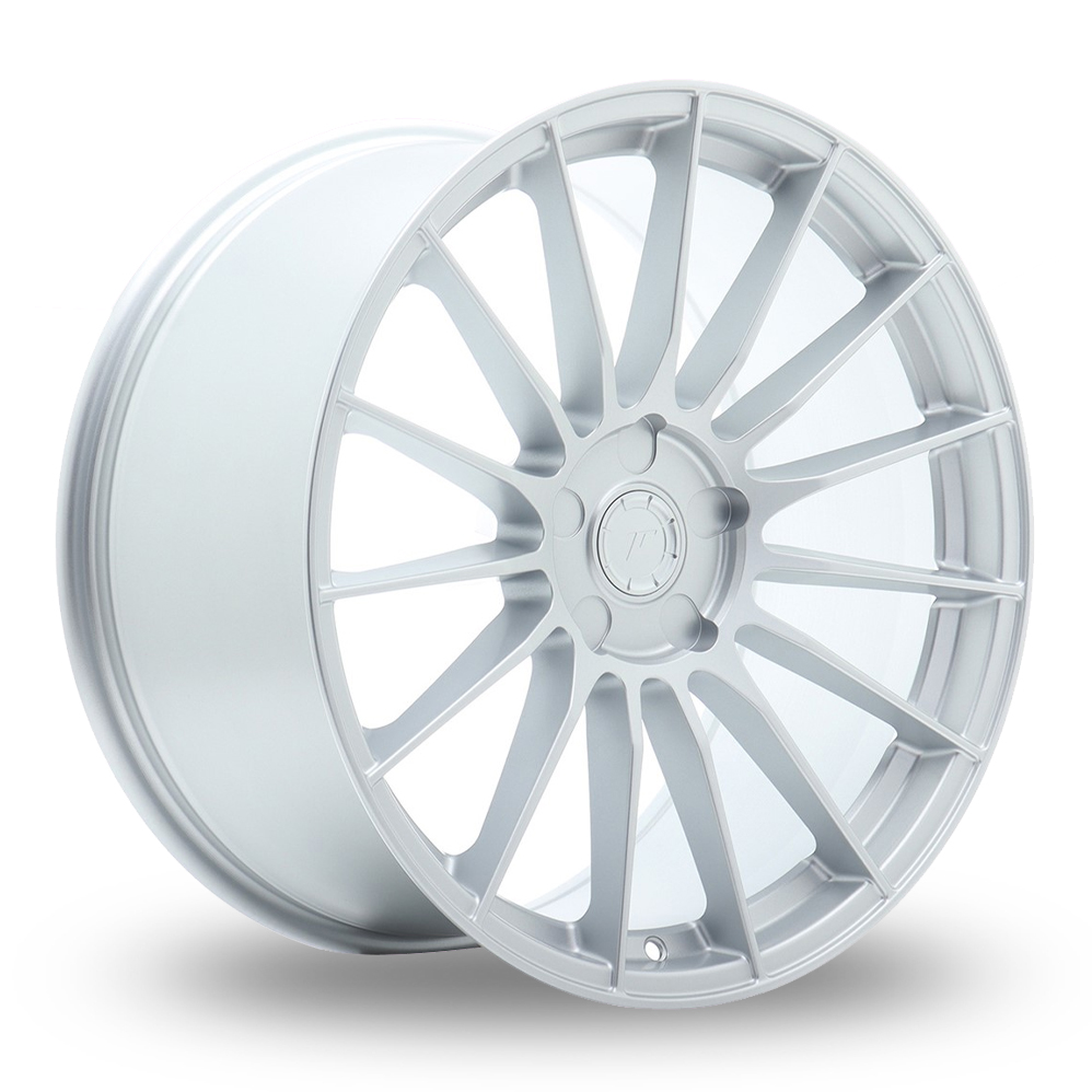 Japan Racing SL-05 (9.5x19) (Custom Fitment) Matt Silver Alloy Wheels