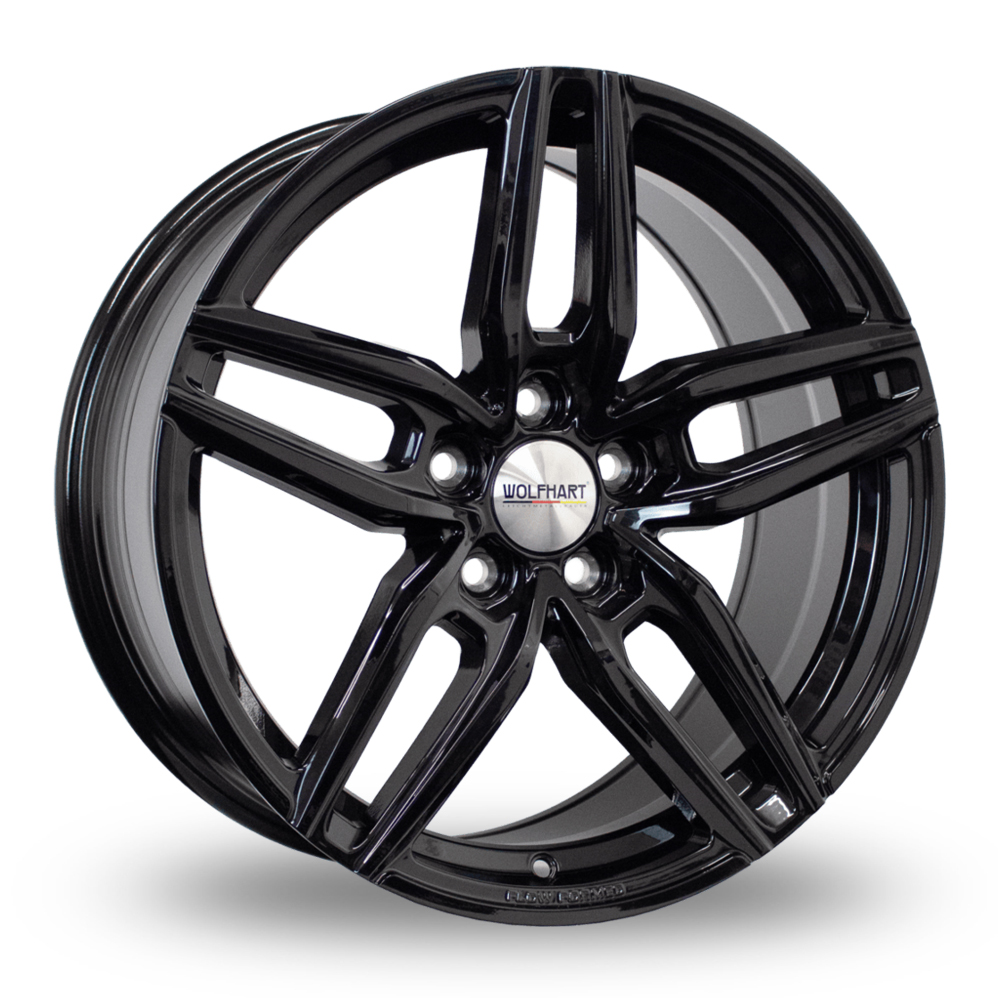 Wolfhart Flowformed Talon 2 Gloss Black Alloy Wheels