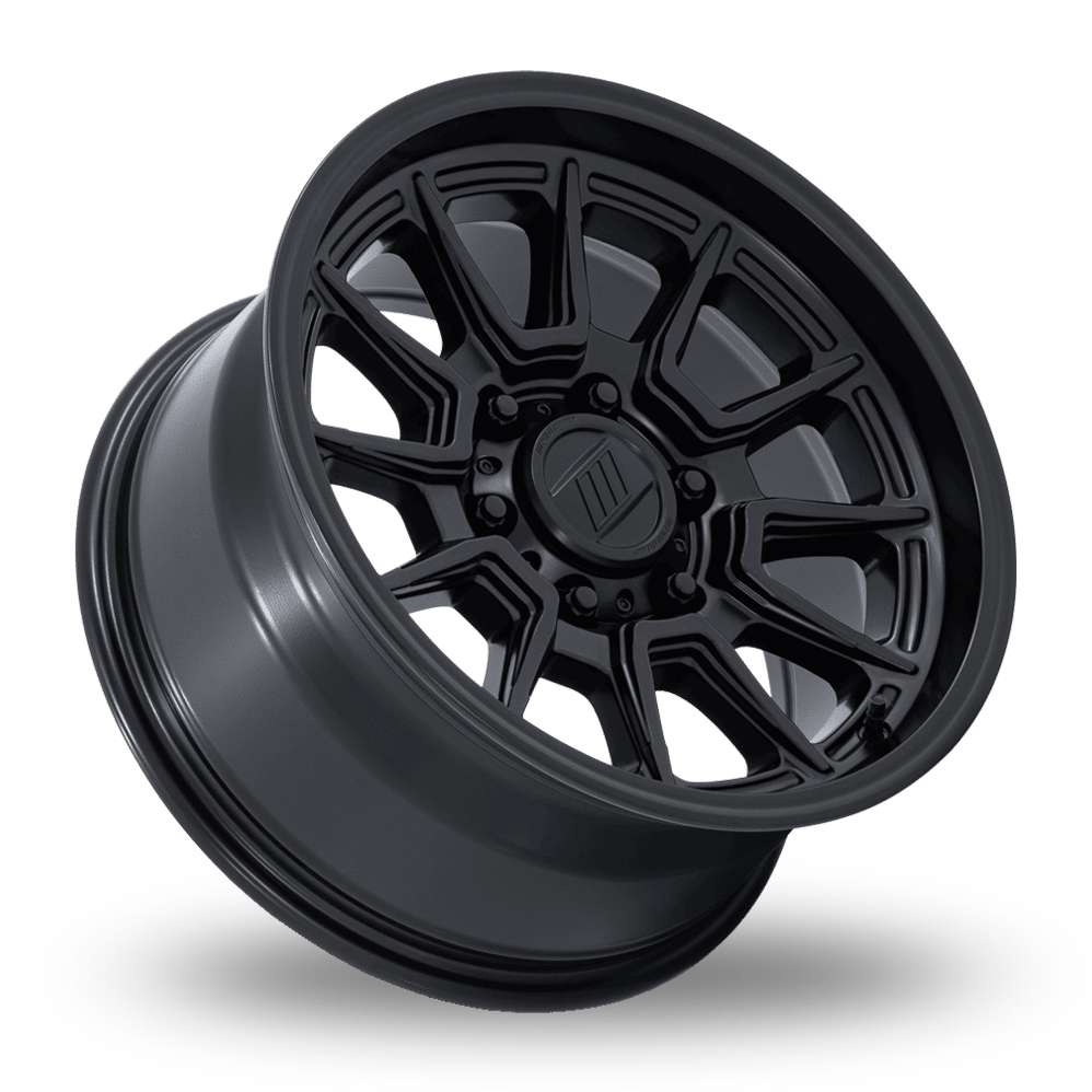 17" Pro Comp Alloys PA209 Rattler (USA Warehouse) Matt Black Alloy Wheels