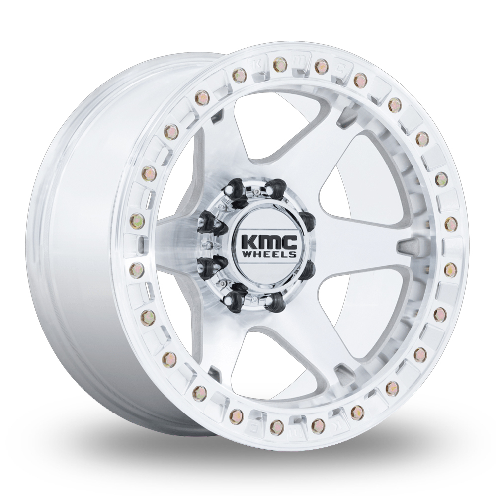 20 Inch KMC VI (Beadlock) (USA Warehouse) Machined Alloy Wheels